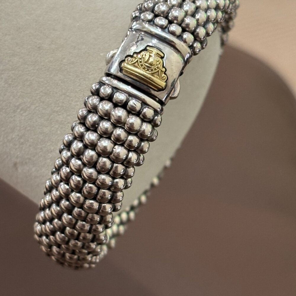 Lagos Signature Caviar Bracelet 15Mm - Picture 4 of 16